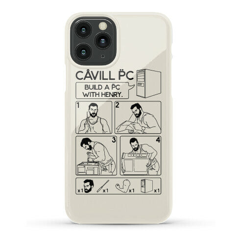 Cavill PC Parody Phone Case
